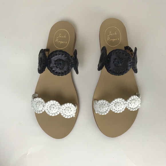 Jack Rogers Shoes - Jack Rogers Strap Sandal NWOT Black and White